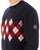 Sergio Tacchini Argyle Crew Knit Jumper Navy