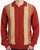 Sergio Tacchini Cipri Zip Cardigan Burnt Orange/Sand