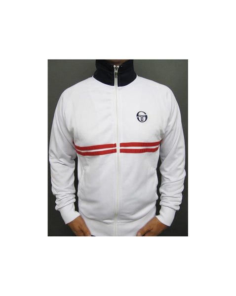 Sergio Tacchini Dallas Track Top White/navy/red