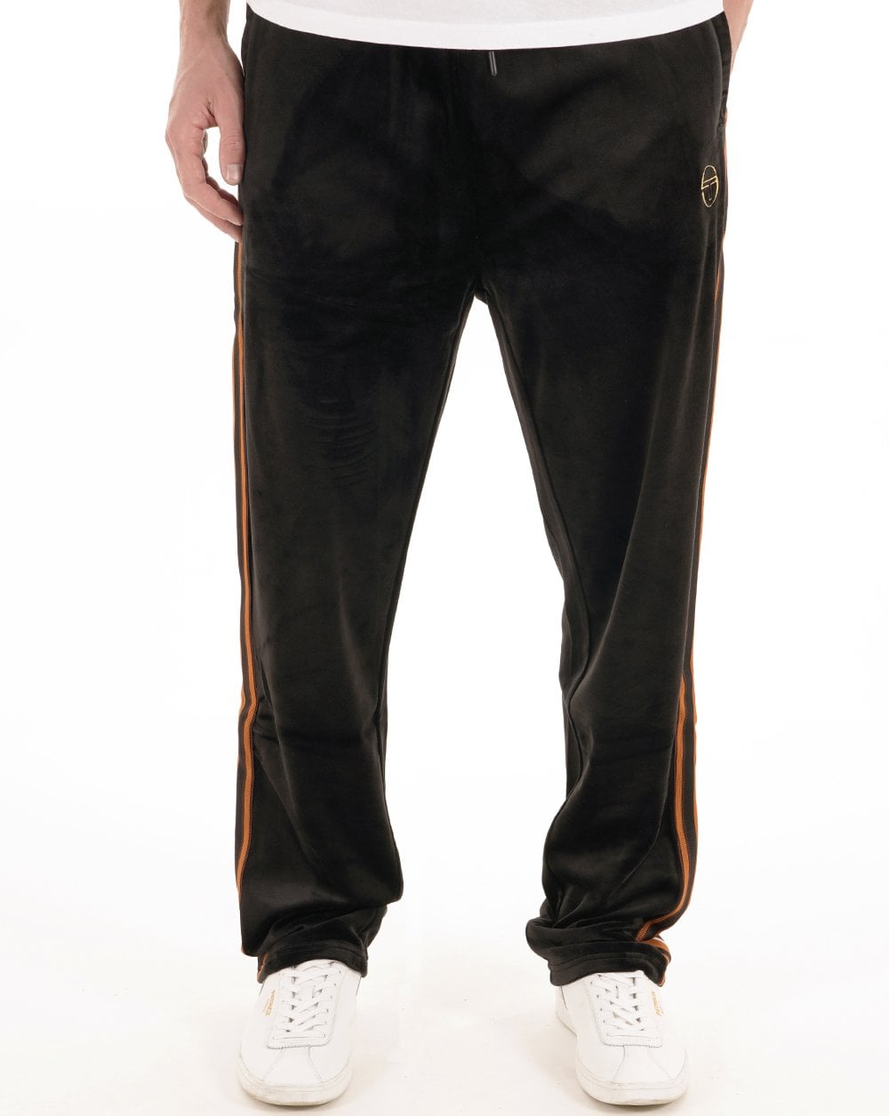 Sergio Tacchini Gabiano Velours-Trainingshose Schwarz