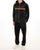 Sergio Tacchini Gabiano Velour Track Pants Black