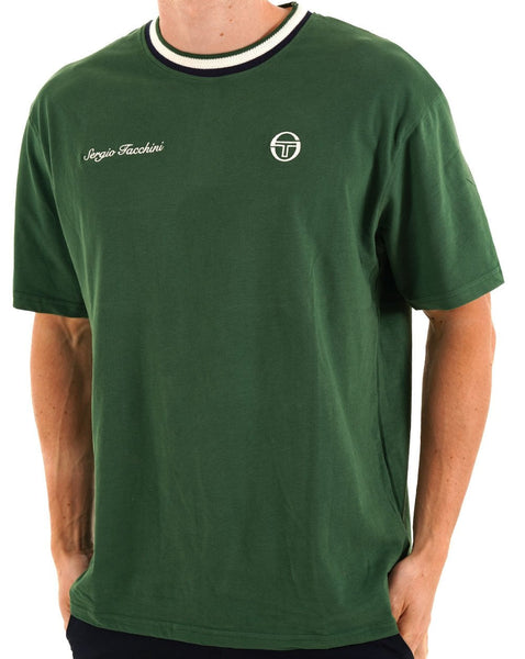 Sergio Tacchini Gobarto T Shirt Green