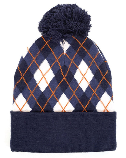 Sergio Tacchini Hamilton Bobble Beanie Marineblau