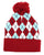 Sergio Tacchini Hamilton Bobble Beanie Rhubarb