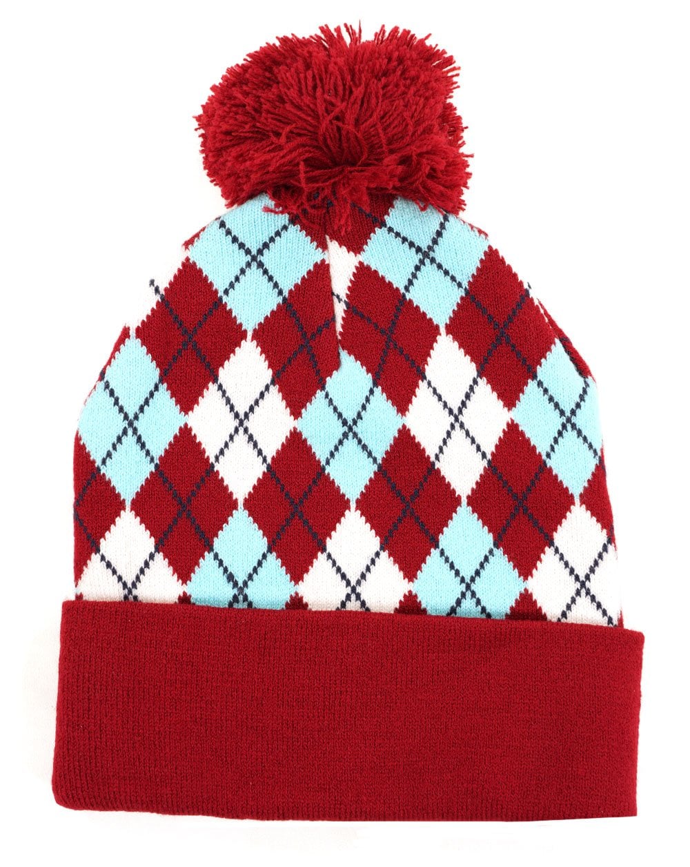 Sergio Tacchini Hamilton Bobble Beanie Rhubarb