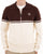 Sergio Tacchini Knitted Track Top Brown Gardenia