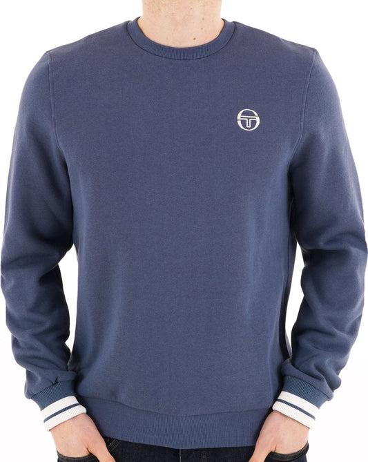 Sergio Tacchini Sergio Tacchini Logo Sweat Vintage Indigo