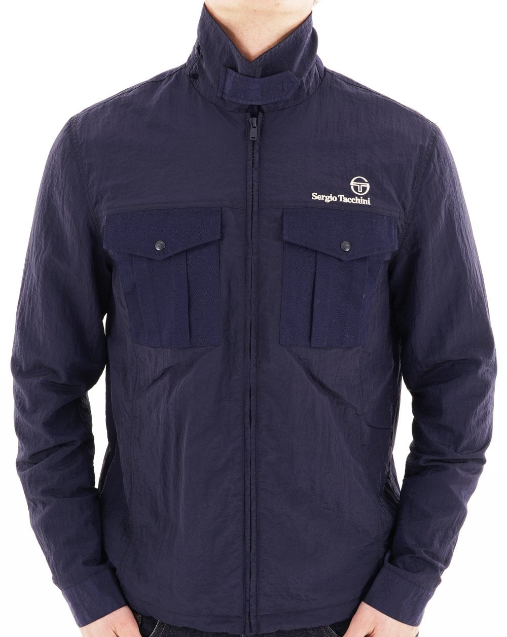 Sergio Tacchini Luciano Shacket Marineblau
