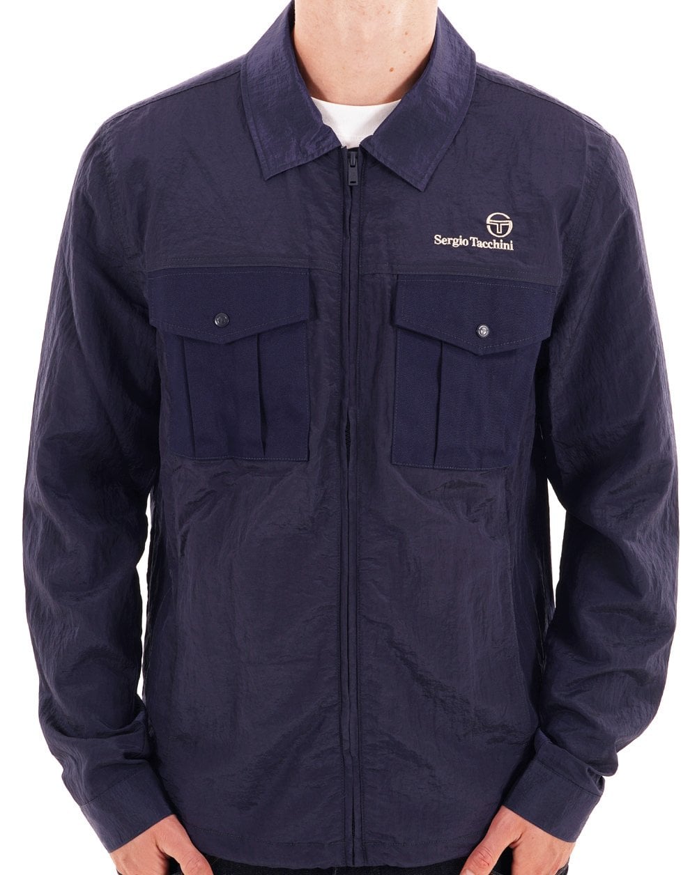 Sergio Tacchini Luciano Shacket Marineblau
