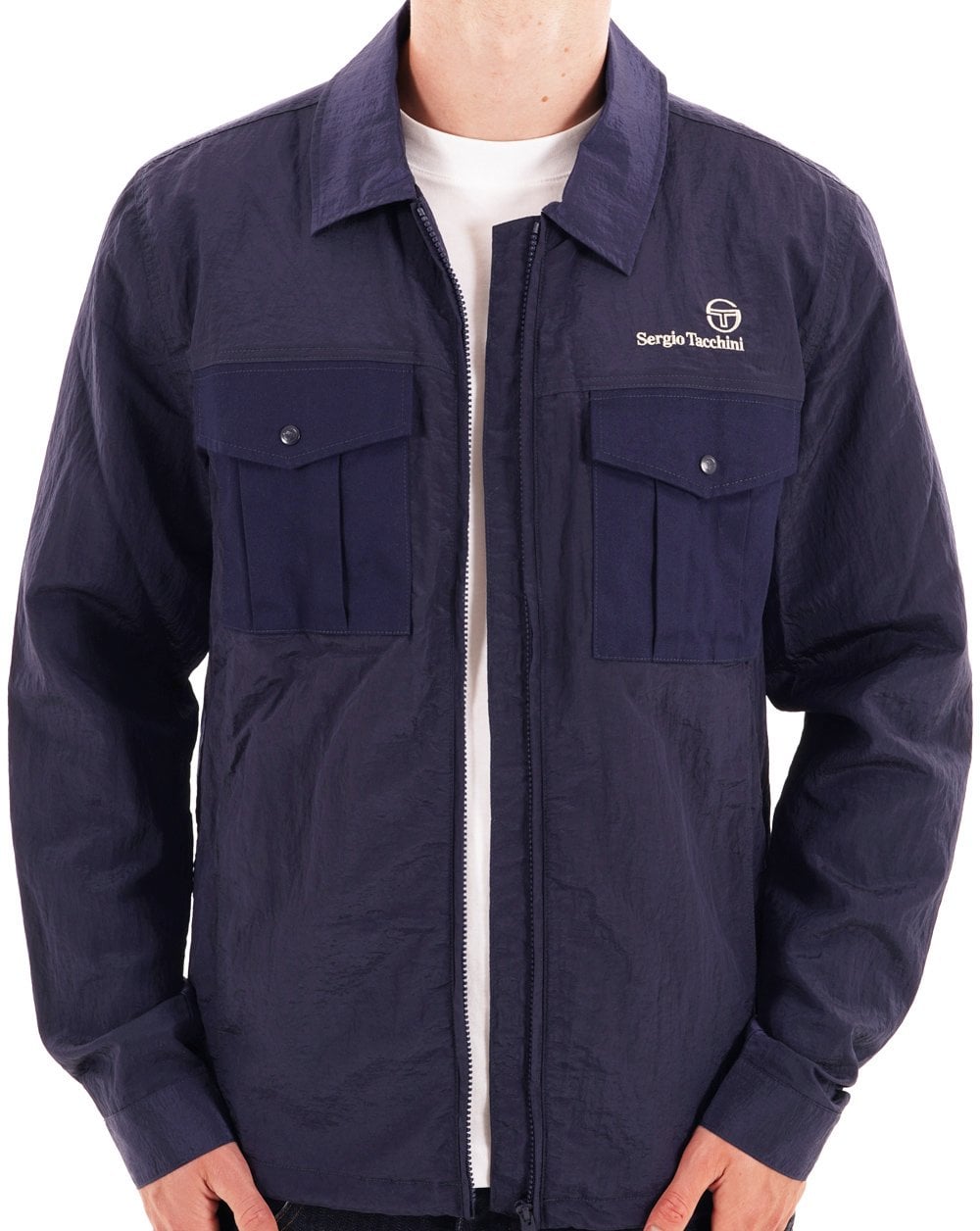 Sergio Tacchini Luciano Shacket Marineblau