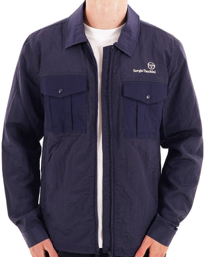Sergio Tacchini Luciano Shacket Marineblau