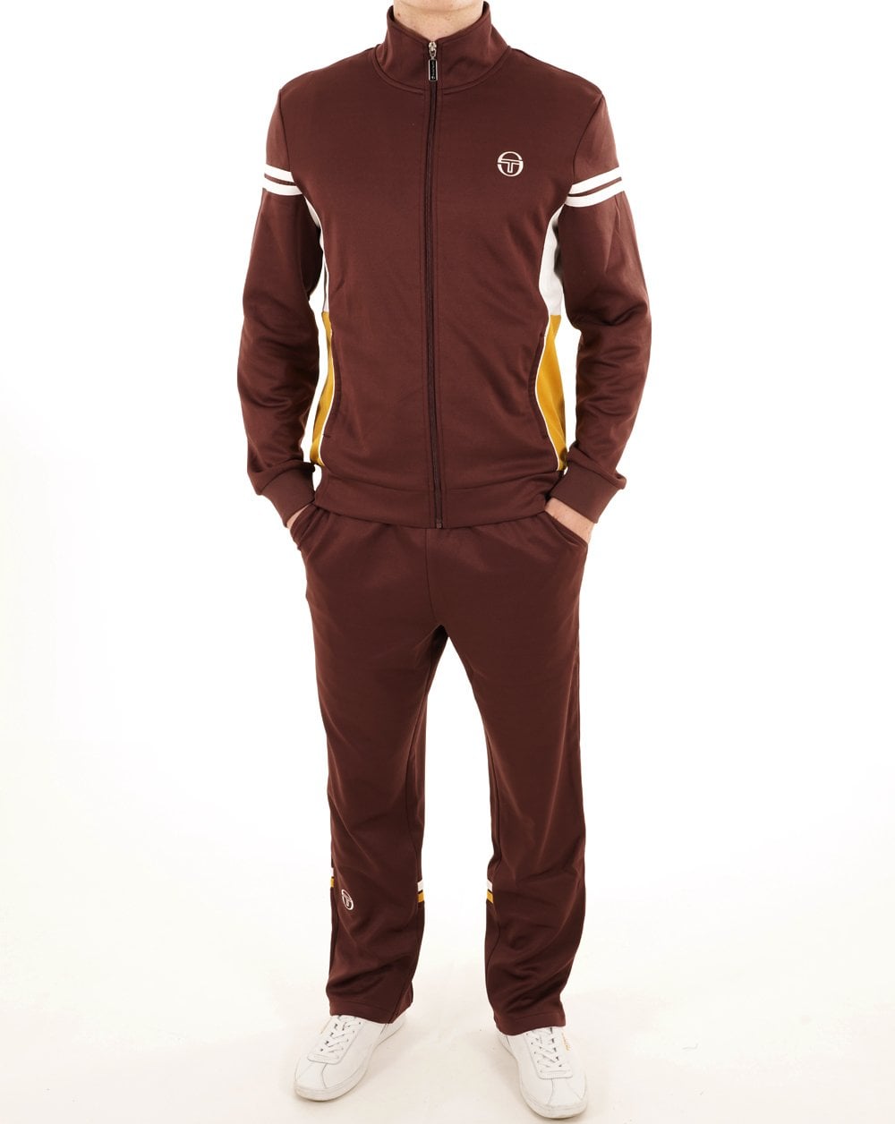 Sergio Tacchini Mambo Track Pants Dark Chocolate