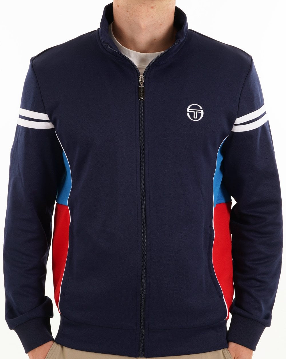 Sergio Tacchini Mambo Track Top Navy Blue