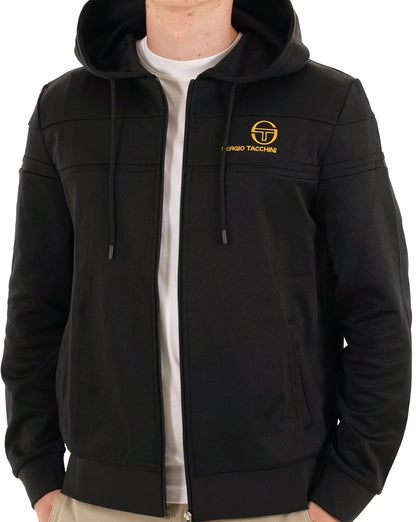 Sergio Tacchini Masters Hood Schwarz Gold