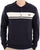 Sergio Tacchini Masters Long Sleeve Knit Polo Navy Blue