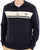 Sergio Tacchini Masters Long Sleeve Knit Polo Navy Blue