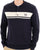 Sergio Tacchini Masters Long Sleeve Knit Polo Navy Blue