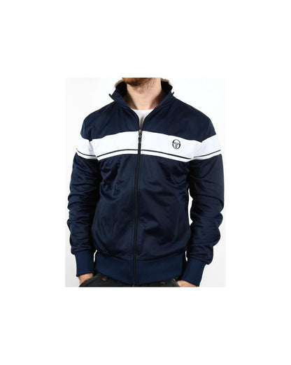 Sergio Tacchini Masters Mcenroe Trainingsjacke Marineblau/Weiß