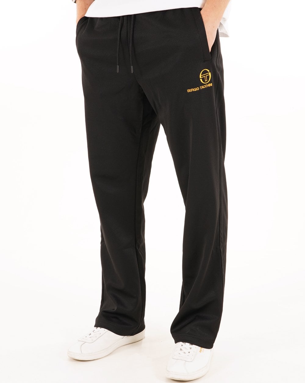 Sergio Tacchini Masters Straight Leg Trainingshose Schwarz