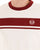 Sergio Tacchini Masters T Shirt Gardenia Deep Red