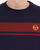 Sergio Tacchini Masters T Shirt Navy Blue/Deep Red