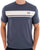 Sergio Tacchini Masters T Shirt Vintage Navy Gardenia