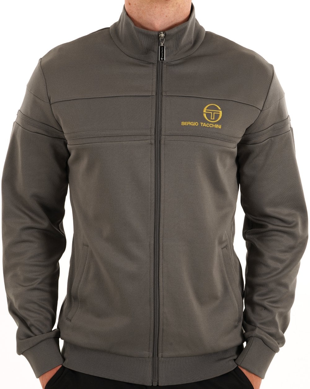 Sergio Tacchini Masters Track Top Anthrazitgrau