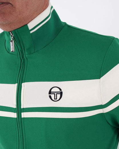 Sergio Tacchini Masters Trainingsjacke Grün/Weiß
