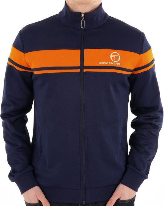 Sergio Tacchini Sergio Tacchini Masters Trainingsjacke Marineblau/Orange