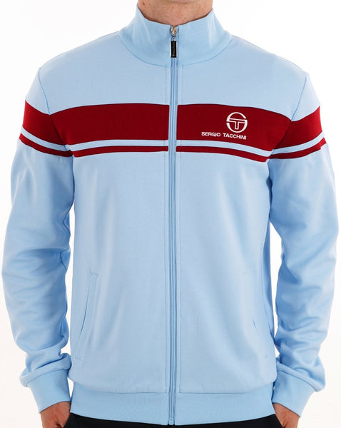 Sergio Tacchini Masters Track Top Sky / Claret