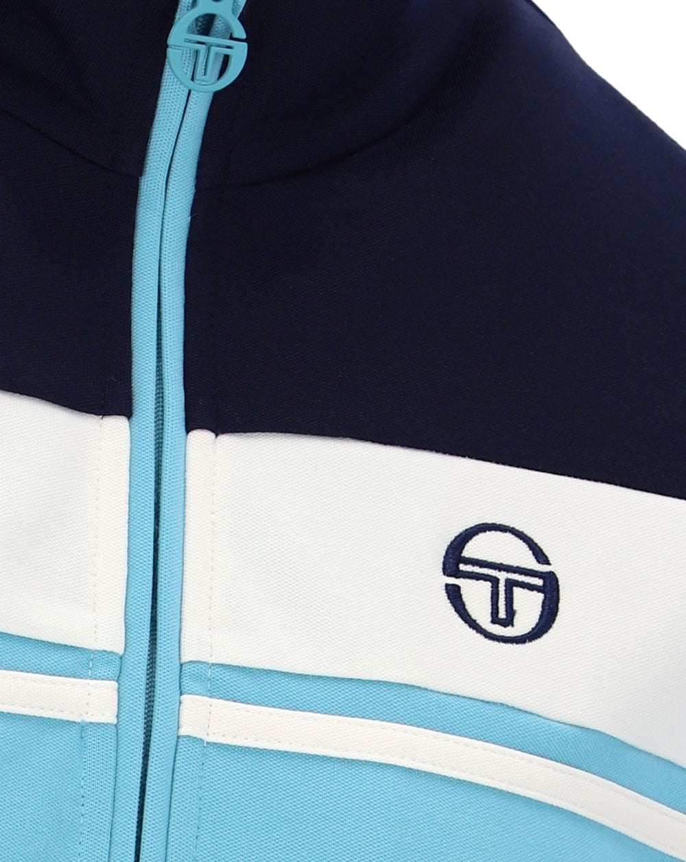 Sergio Tacchini Miss Damarin Track Top Navy Gardenia Blue