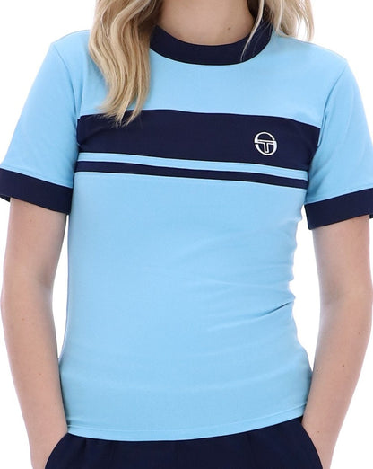 Sergio Tacchini Miss Masters T-Shirt Blau/Marineblau