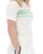 Sergio Tacchini Miss Masters Fitted Tee Gardenia/Green