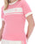 Sergio Tacchini Miss Masters Fitted Tee Pink/Gardenia