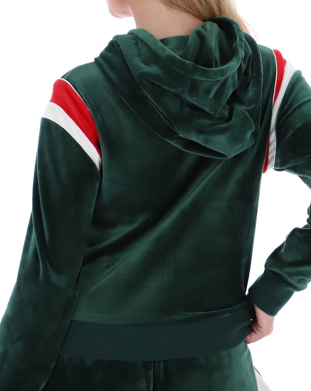 Sergio Tacchini Nadia Velour Hoody Eden