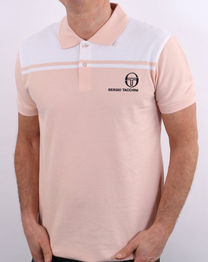 Sergio Tacchini New Young Line Poloshirt Rosa