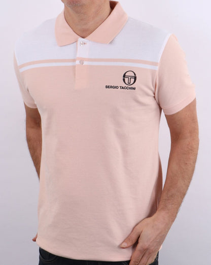 Sergio Tacchini New Young Line Poloshirt Rosa