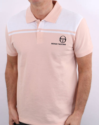 Sergio Tacchini New Young Line Poloshirt Rosa