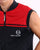 Sergio Tacchini NYL Sleeveless Track Top Navy/Red