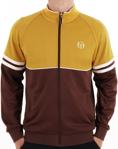 Sergio Tacchini Orion Track Top Arrowwood/Dunkelbraun