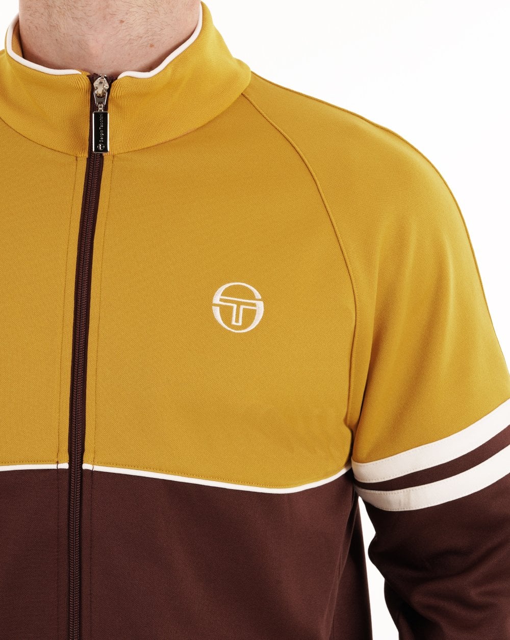 Sergio Tacchini Orion Track Top Arrowwood/Dunkelbraun