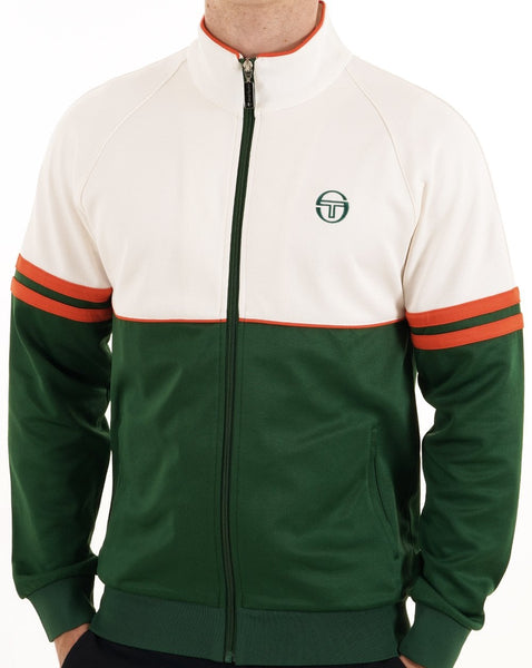 Sergio Tacchini Orion Track Top Gardenia/Green