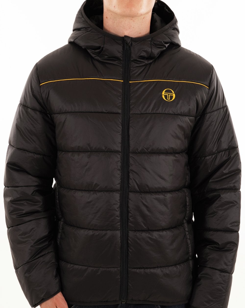 Sergio Tacchini Padova Pufferjacke Schwarz
