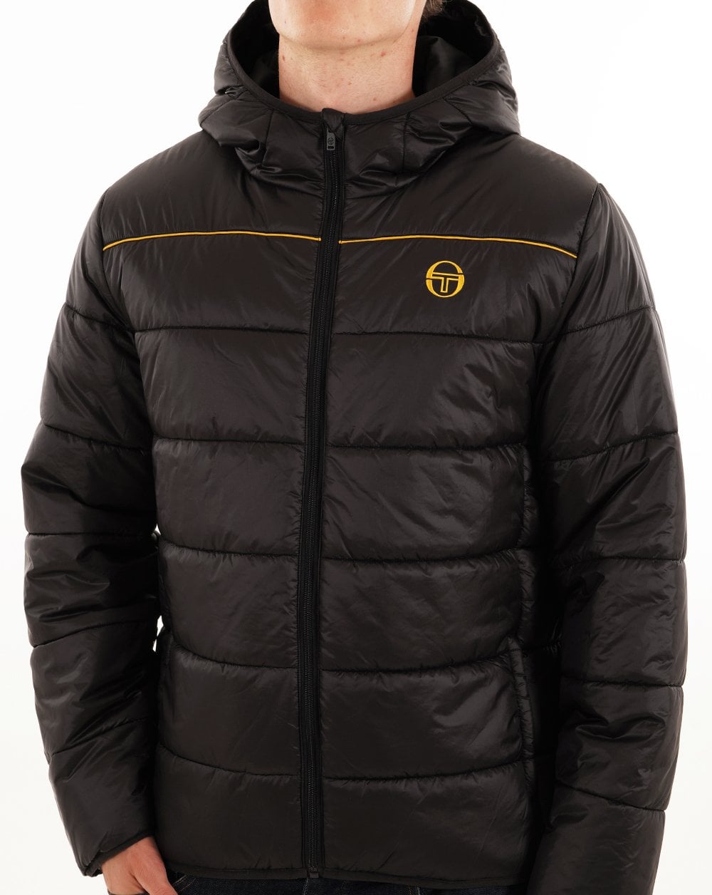 Sergio Tacchini Padova Pufferjacke Schwarz