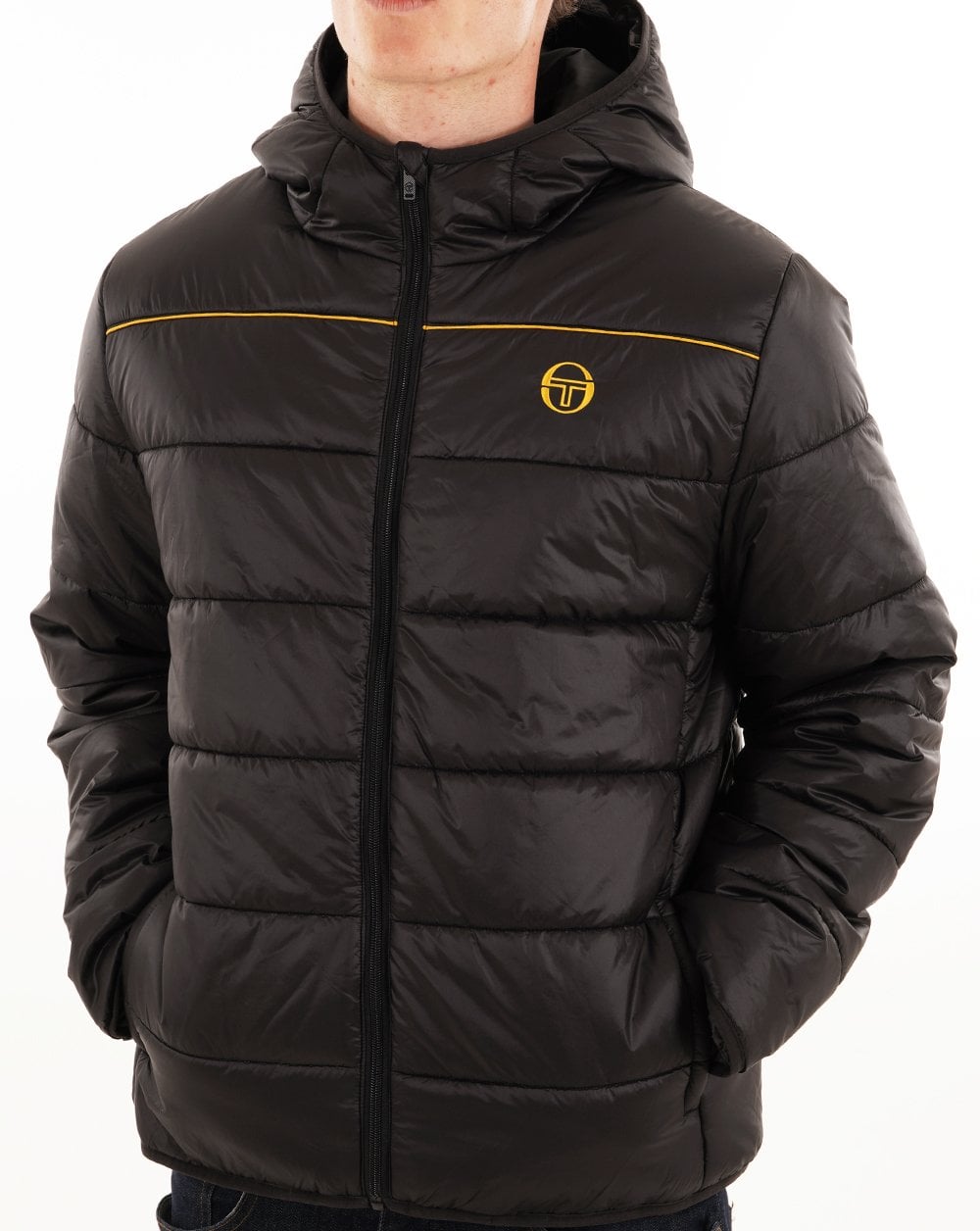 Sergio Tacchini Padova Pufferjacke Schwarz