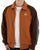 Sergio Tacchini Renshaw Tape Track Top Pumpkin/Dark Brown