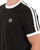 Sergio Tacchini Retro Ace T Shirt Black White