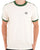 Sergio Tacchini Retro Ace T Shirt Gardenia/Green