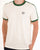 Sergio Tacchini Retro Ace T Shirt Gardenia/Green