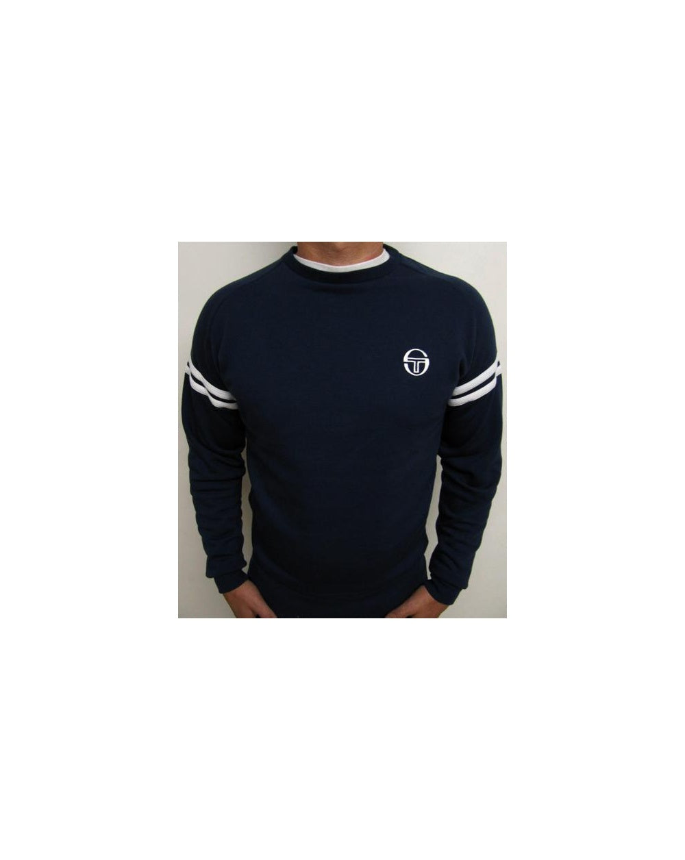 Sergio Tacchini Star Crew Neck Sweatshirt Navy